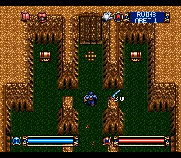 Brandish (USA) screen shot game playing